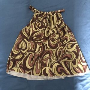 Funky 70s Style Cropped Top